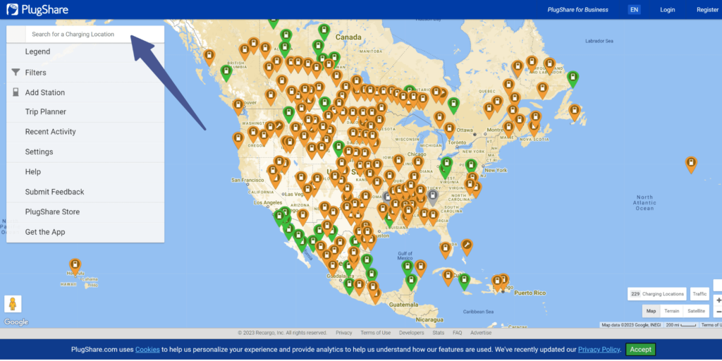 PlugShare app