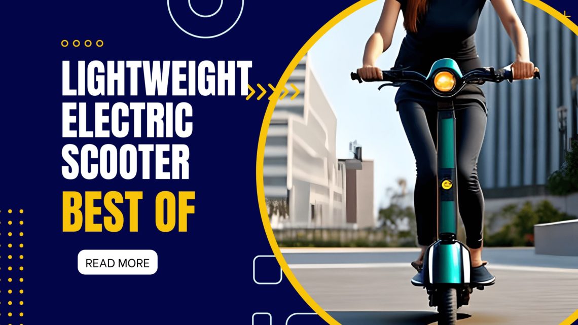 lightweight electric scooter for daily commute