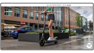 GoTrax Electric scooter brand