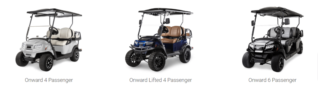 Onward 2 Passenger Electric Golf Cart