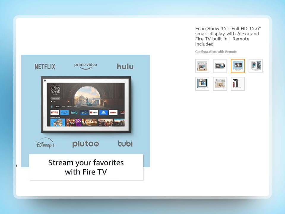 Amazon Echo Show 15 image