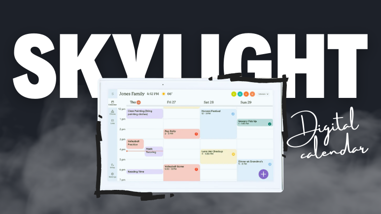 skylight calendar; a digital calendar
